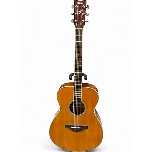 Used Yamaha FSTA TransAcoustic Concert Vintage Natural Acoustic Electric Guitar Vintage Natural