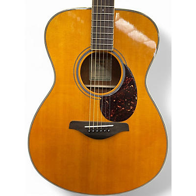 Used Yamaha FSTA TransAcoustic Concert Vintage Tint Acoustic Electric Guitar