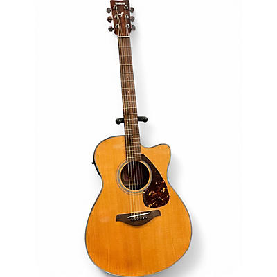 Used Yamaha FSX700SC Natural Acoustic Electric Guitar