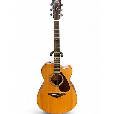 Used Yamaha FSX700SC Natural Acoustic Electric Guitar