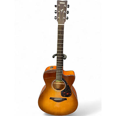 Used Yamaha FSX800C 2 Color Sunburst Acoustic Electric Guitar