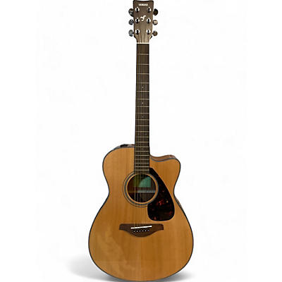 Yamaha Used Yamaha FSX800C Natural Acoustic Electric Guitar