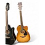 Used Yamaha FSX800C Natural Acoustic Electric Guitar Natural