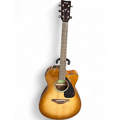 Used Yamaha FSX800C Sand Burst Acoustic Electric Guitar