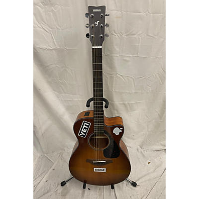 Yamaha Used Yamaha FSX800C Sandburst Acoustic Electric Guitar