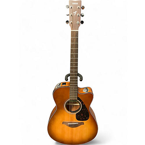 Yamaha Used Yamaha FSX800C Sandburst Acoustic Electric Guitar Sandburst