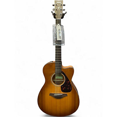 Used Yamaha FSX800C Sandburst Acoustic Electric Guitar