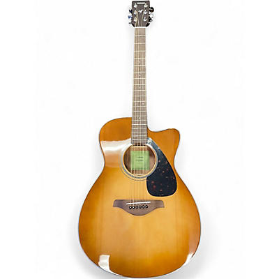 Used Yamaha FSX800C Tobacco Burst Acoustic Electric Guitar