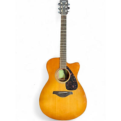 Used Yamaha FSX800C Vintage Sunburst Acoustic Electric Guitar