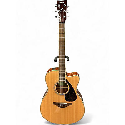 Used Yamaha FSX820C Natural Acoustic Electric Guitar