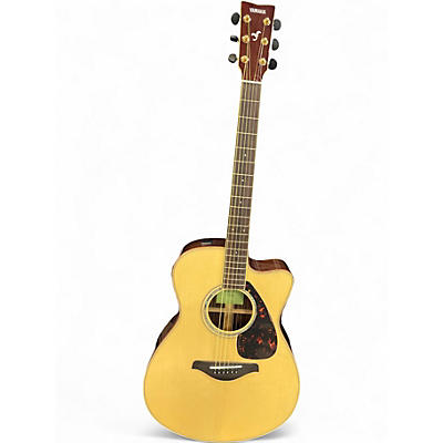 Used Yamaha FSX875C Natural Acoustic Electric Guitar