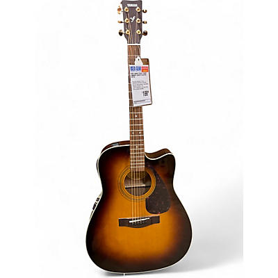 Yamaha Used Yamaha FX335C 3 Color Sunburst Acoustic Electric Guitar