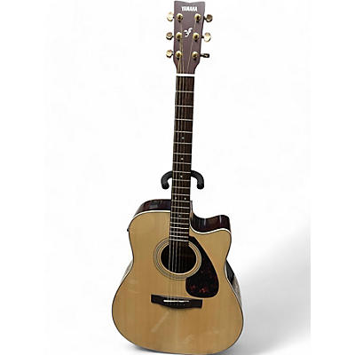 Yamaha Used Yamaha FX335C Natural Acoustic Electric Guitar