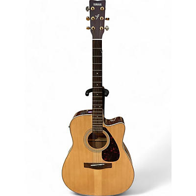 Yamaha Used Yamaha FX335C Natural Acoustic Electric Guitar