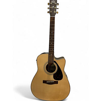 Yamaha Used Yamaha FX335C Natural Acoustic Electric Guitar