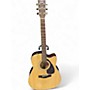 Used Yamaha FX335C Natural Acoustic Electric Guitar Natural
