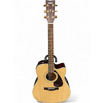 Used Yamaha FX335C Natural Acoustic Electric Guitar