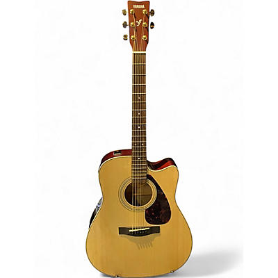 Used Yamaha FX335C Natural Acoustic Electric Guitar