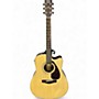 Used Yamaha FX335C Natural Acoustic Electric Guitar Natural