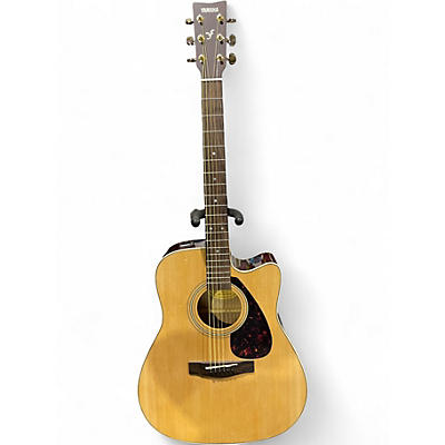 Used Yamaha FX335C Natural Acoustic Electric Guitar