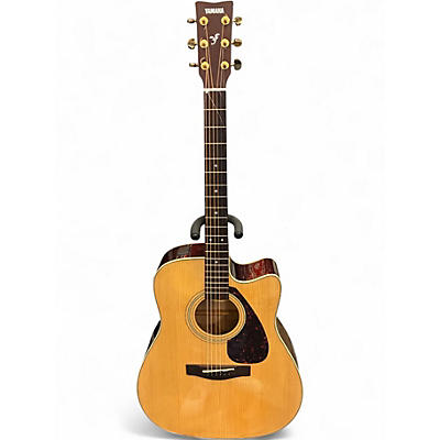 Used Yamaha FX335C Natural Acoustic Electric Guitar
