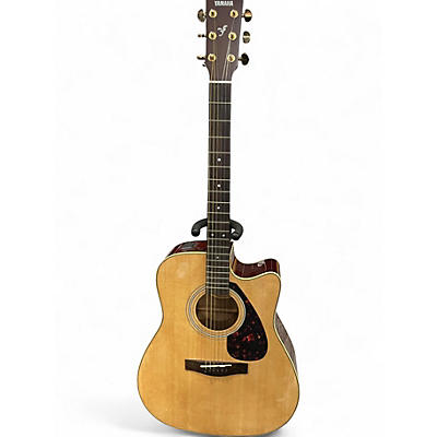 Used Yamaha FX335C Natural Acoustic Electric Guitar