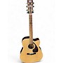 Used Yamaha FX335C Natural Acoustic Electric Guitar Natural