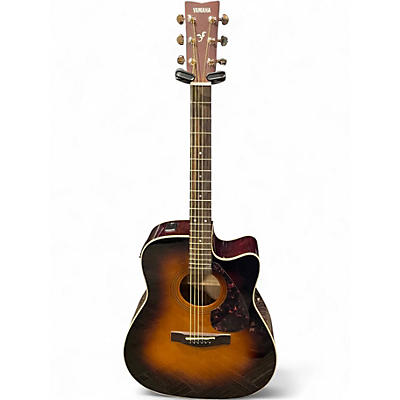 Used Yamaha FX335C Sunburst Acoustic Electric Guitar