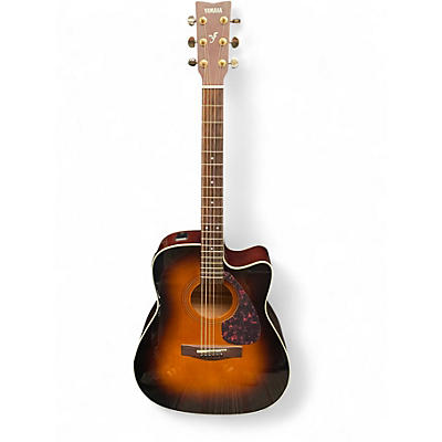 Used Yamaha FX335C Tobacco Burst Acoustic Electric Guitar