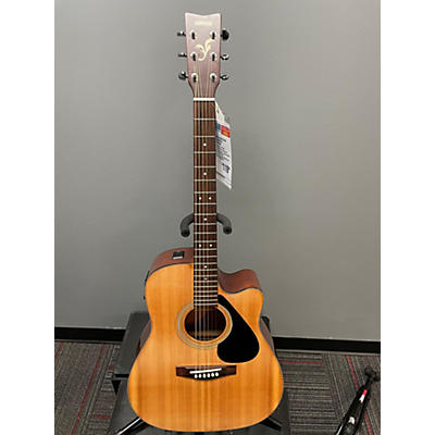 Yamaha Used Yamaha Fg411S CE Natural Acoustic Electric Guitar