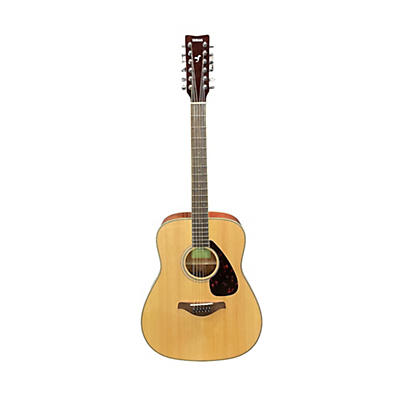 Yamaha Used Yamaha Fg820-12 Natural 12 String Acoustic Guitar