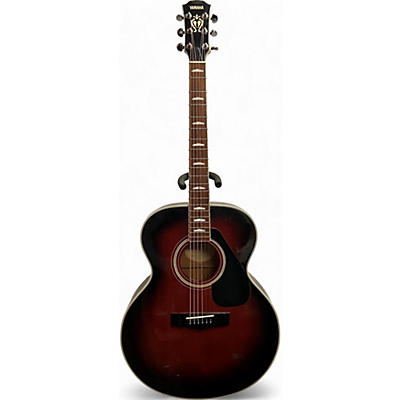 Used Yamaha Fj-645a Vintage Sunburst Acoustic Guitar
