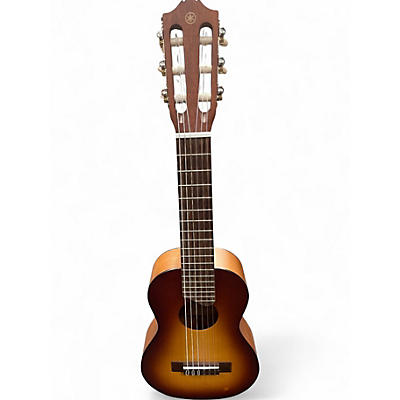 Used Yamaha GL1 2 Tone Sunburst Classical Acoustic Guitar