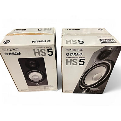 Used Yamaha HS5 Pair Powered Monitor