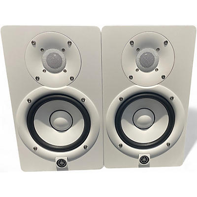 Used Yamaha HS5 Pair White Powered Monitor
