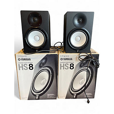 Used Yamaha HS8 Pair Powered Monitor