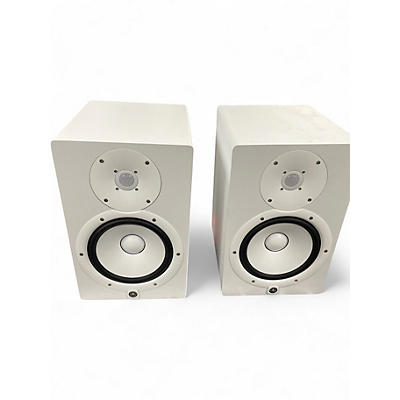 Used Yamaha HS8 Pair White Powered Monitor