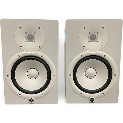 Used Yamaha HS8 Pair White Powered Monitor