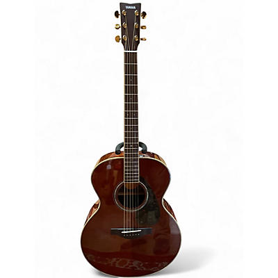 Used Yamaha LJ6 Walnut Acoustic Electric Guitar