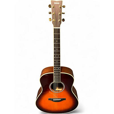 Used Yamaha LL-TA Transacoustic Brown Sunburst Acoustic Electric Guitar