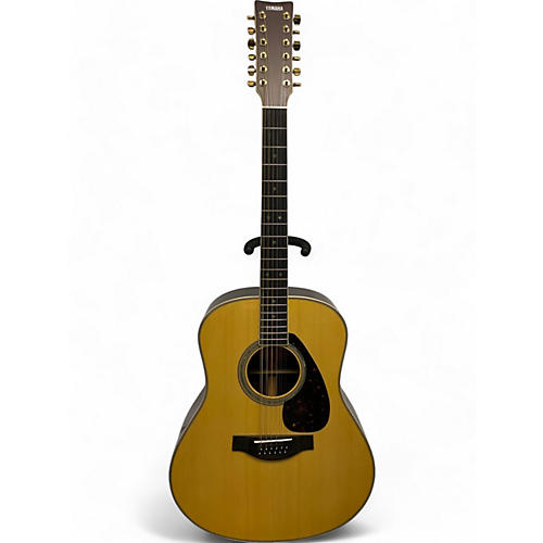 Yamaha Used Yamaha LL16 12 Natural 12 String Acoustic Electric Guitar Natural