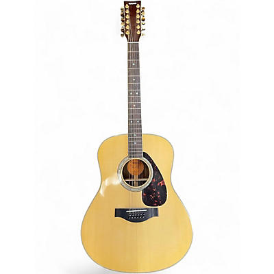 Used Yamaha LL16-12 Natural 12 String Acoustic Electric Guitar