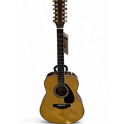 Used Yamaha LL16-12 Natural 12 String Acoustic Guitar