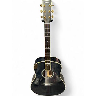 Used Yamaha LL16D Black Acoustic Guitar