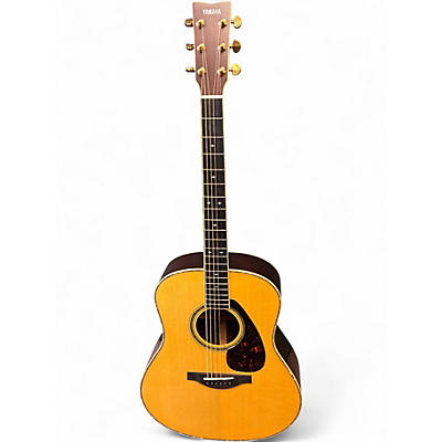 Used Yamaha LL16RD Natural Acoustic Guitar
