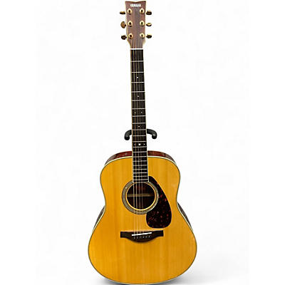 Used Yamaha LL6 Natural Acoustic Guitar