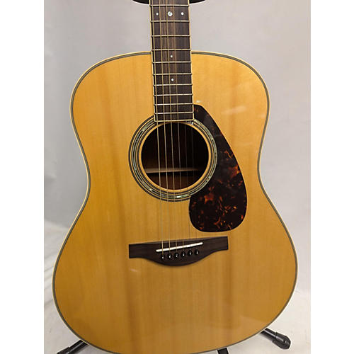 Yamaha Used Yamaha LL6M Natural Acoustic Electric Guitar Natural