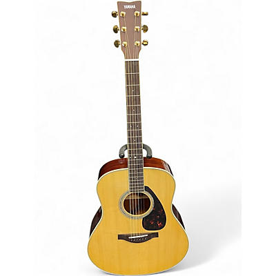 Used Yamaha LL6M Natural Acoustic Electric Guitar