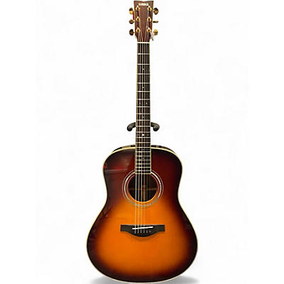 Used Yamaha LL6SB Brown Sunburst Acoustic Guitar