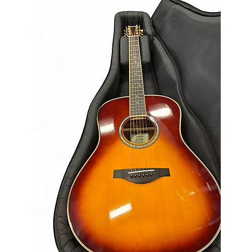 Used Yamaha LLTA 3 Tone Sunburst Acoustic Electric Guitar 3 Tone Sunburst